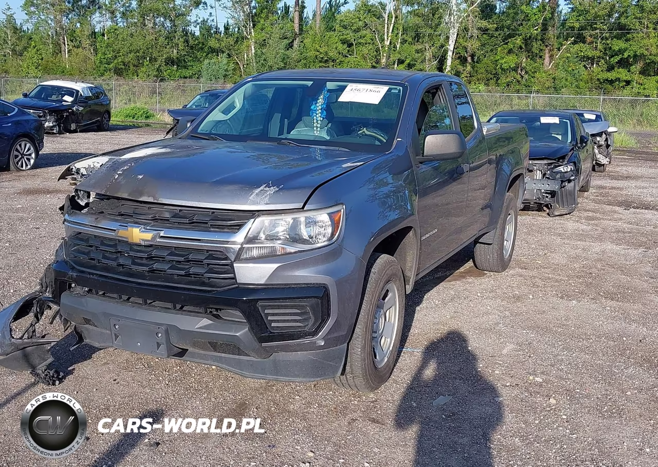 2021 Chevrolet Colorado 2Wd Long Box Wt VIN:1GCHSBEA2M1129268 - 2