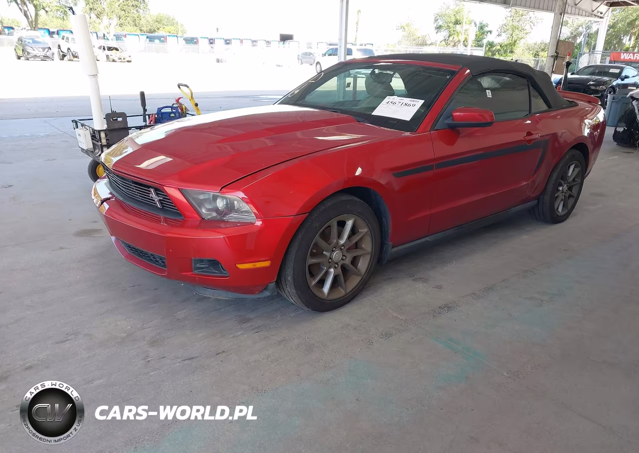 2011 Ford Mustang V6 Premium VIN:1ZVBP8EM7B5151256 - 2