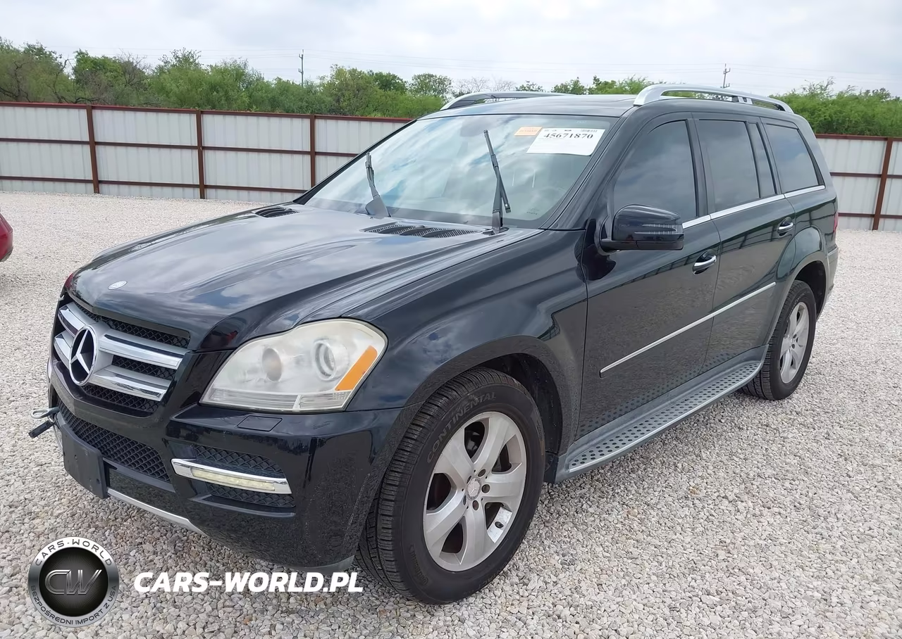 2012 Mercedes-Benz Gl 450 4Matic VIN:4JGBF7BE2CA781557 - 2