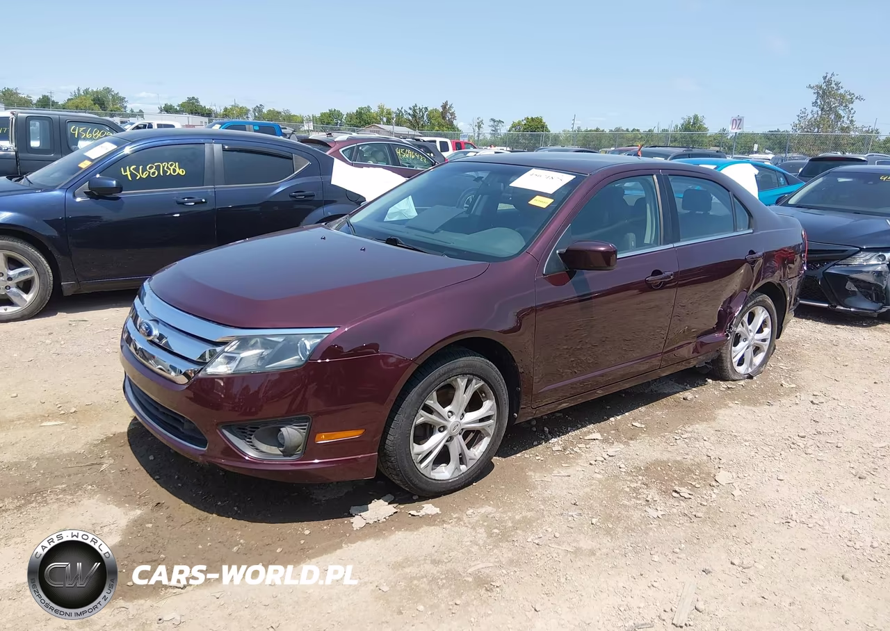 2012 Ford Fusion Se VIN:3FAHP0HA8CR331642 - 2