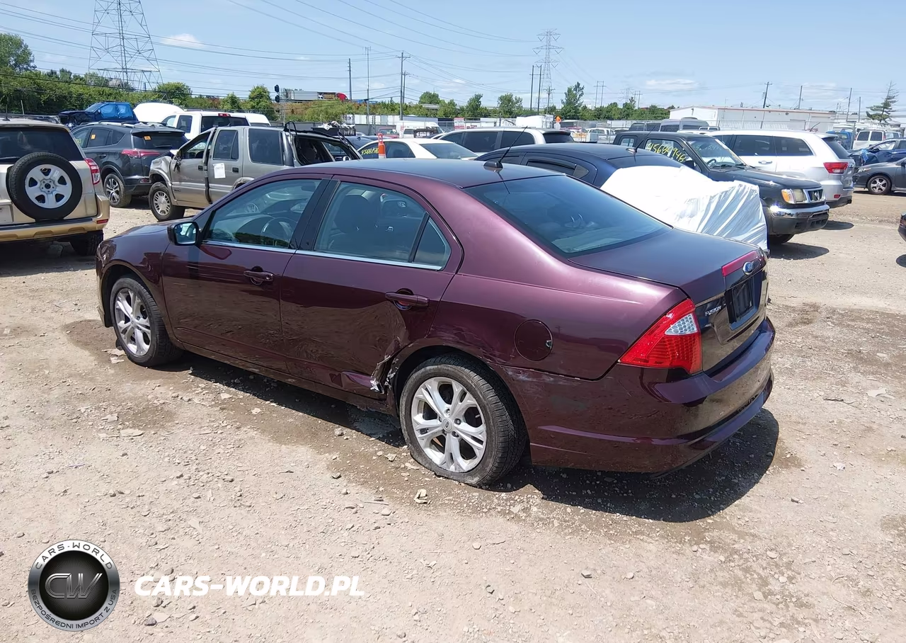 2012 Ford Fusion Se VIN:3FAHP0HA8CR331642 - 3