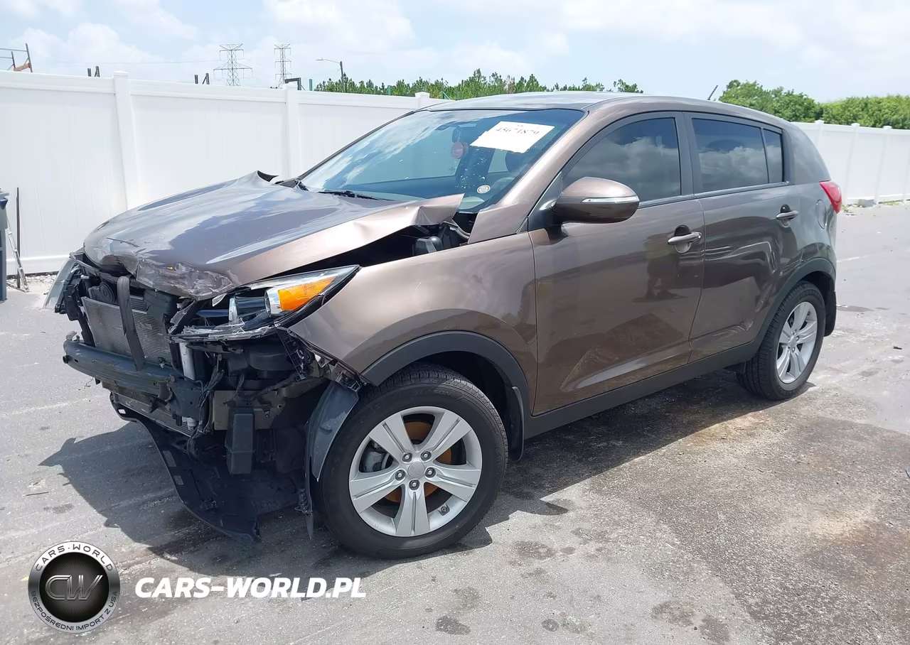 2013 Kia Sportage Lx VIN:KNDPB3A29D7437373 - 2