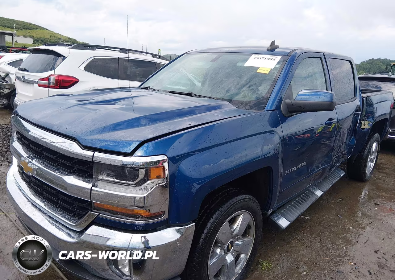 2018 Chevrolet Silverado 1500 1Lt VIN:3GCUKREC2JG378322 - 2