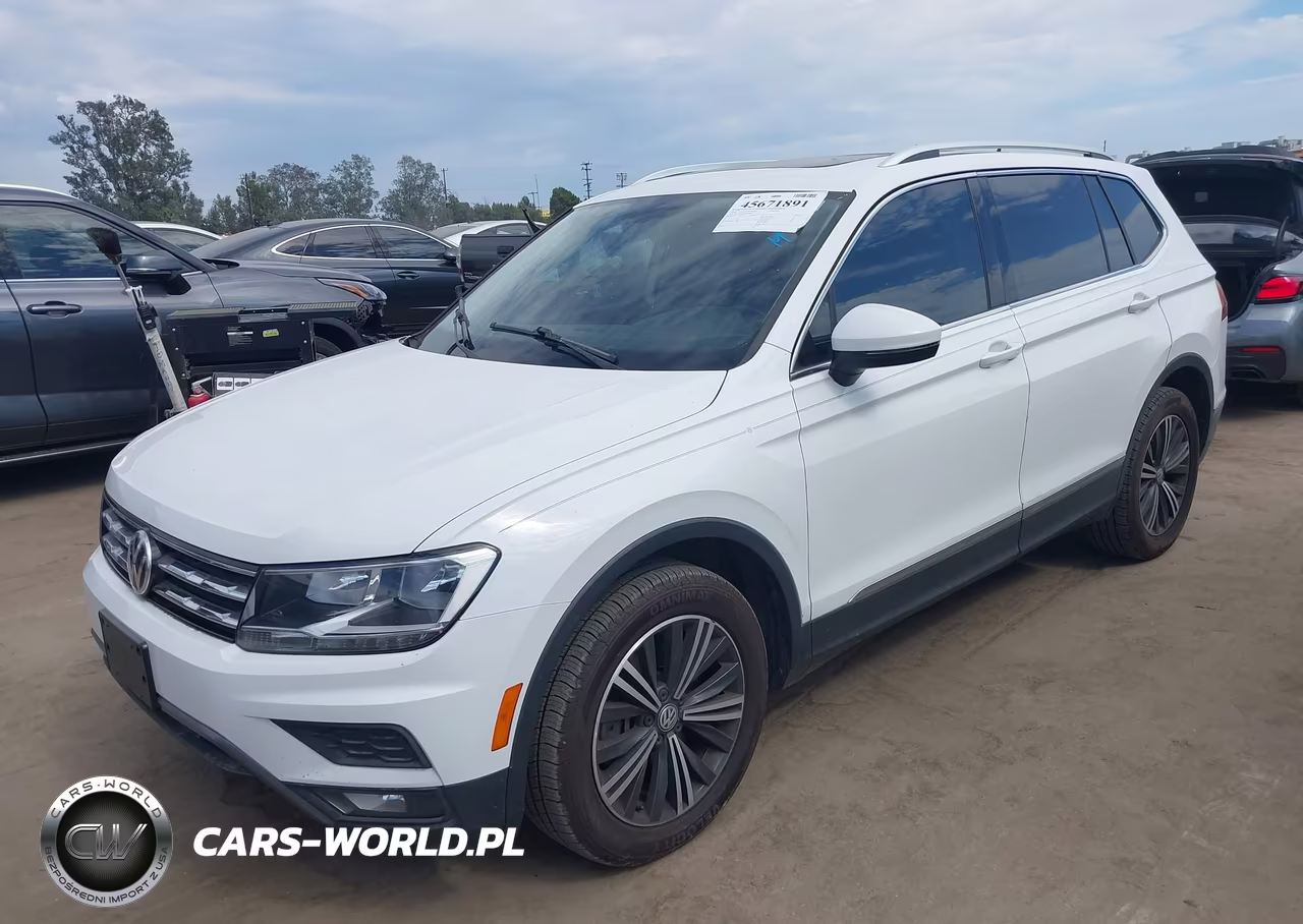 2018 Volkswagen Tiguan 2.0T Se-2.0T Sel VIN:3VV3B7AX9JM063934 - 2