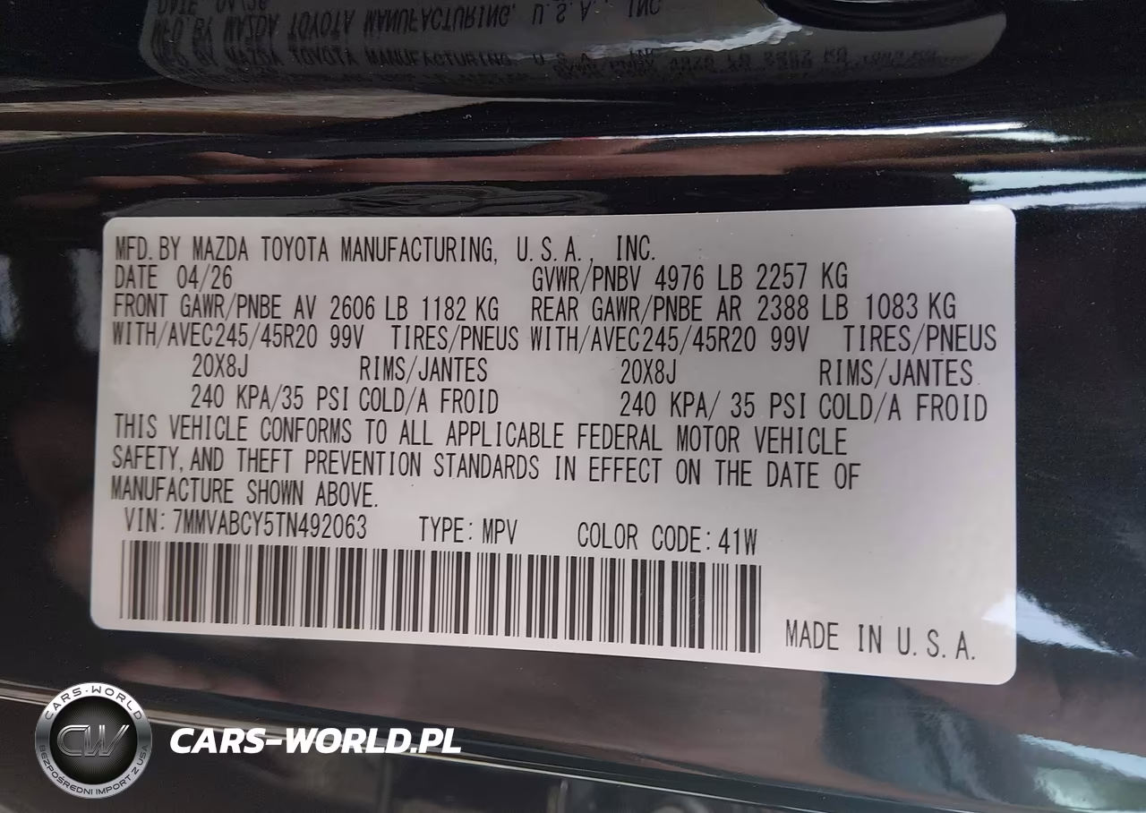 2026 Mazda Cx-50 2.5 Turbo VIN:7MMVABCY5TN492063 - 9