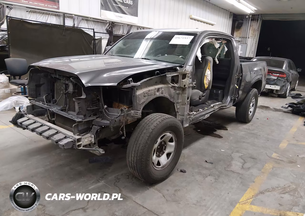 2018 Toyota Tacoma Sr VIN:5TFRX5GN0JX117622 - 2