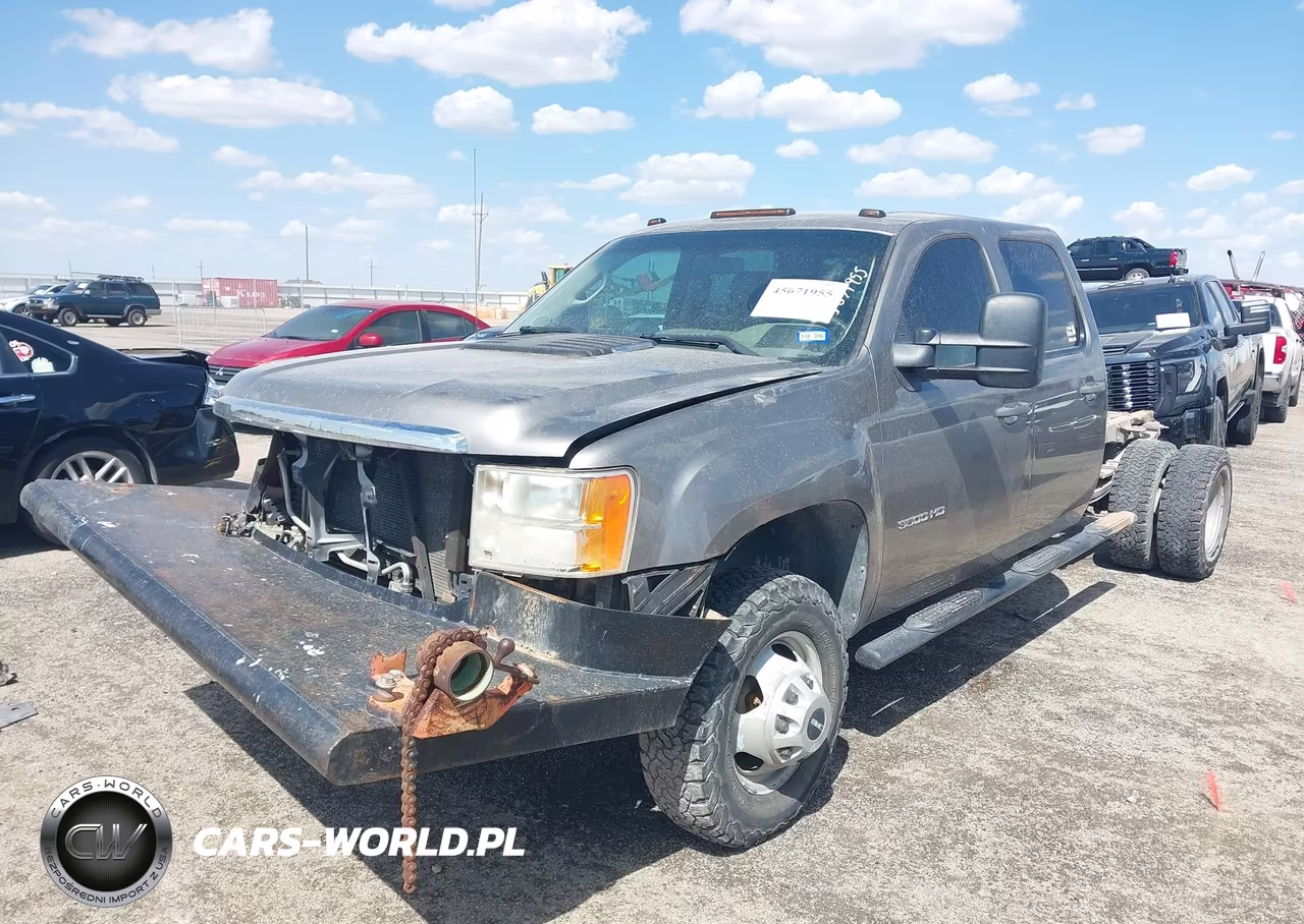 2014 GMC Sierra 3500Hd Work Truck VIN:1GT422C83EF153694 - 2