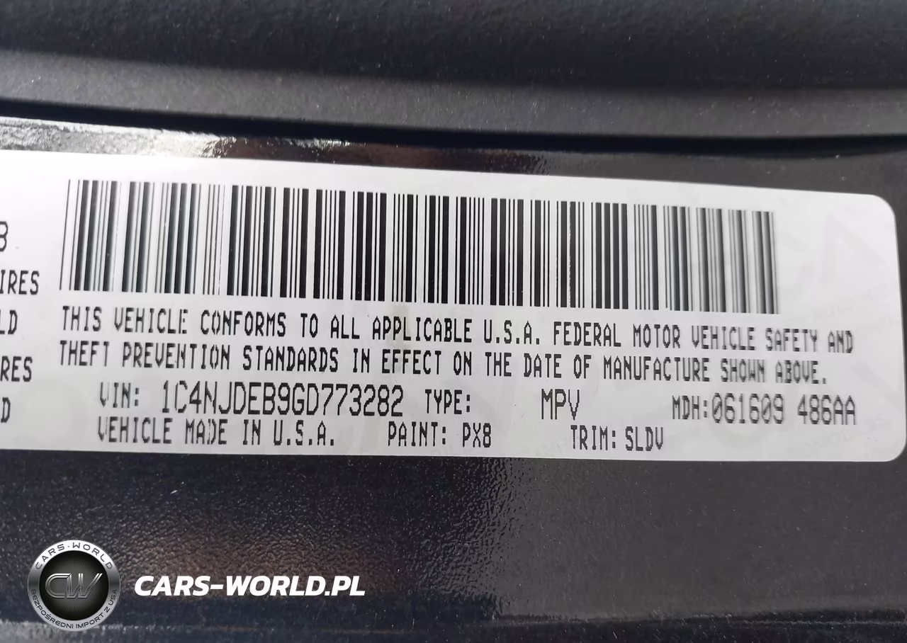 2016 Jeep Compass High Altitude Edition VIN:1C4NJDEB9GD773282 - 9