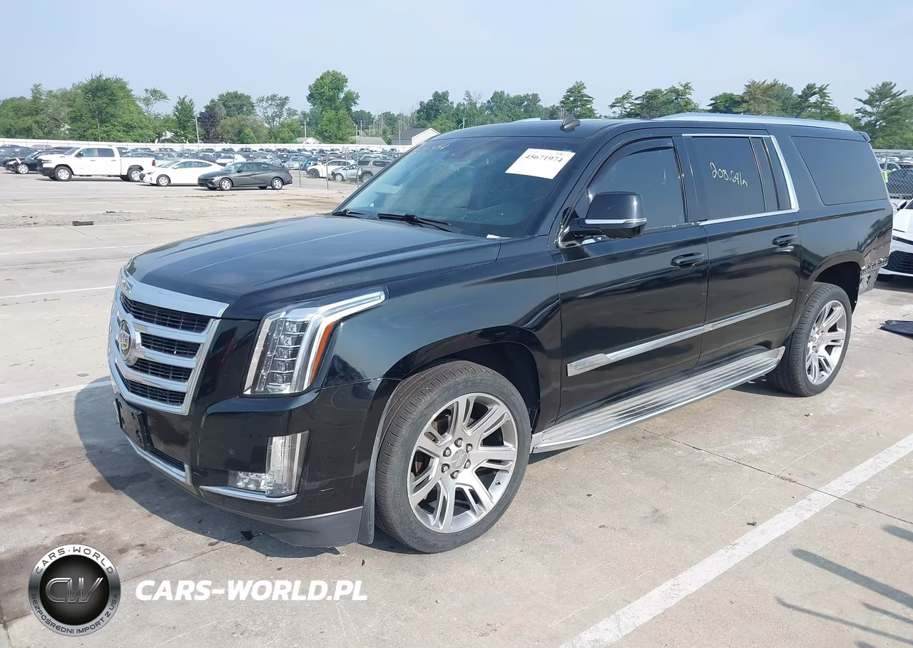 2015 Cadillac Escalade Esv Luxury VIN:1GYS4HKJ1FR185787 - 2