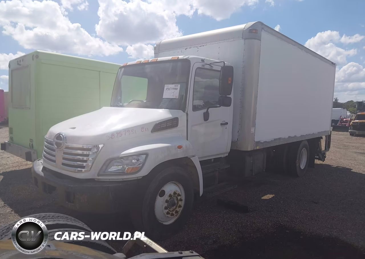 2007 Hino 258-268 VIN:5PVNJ8JP672S50080 - 2