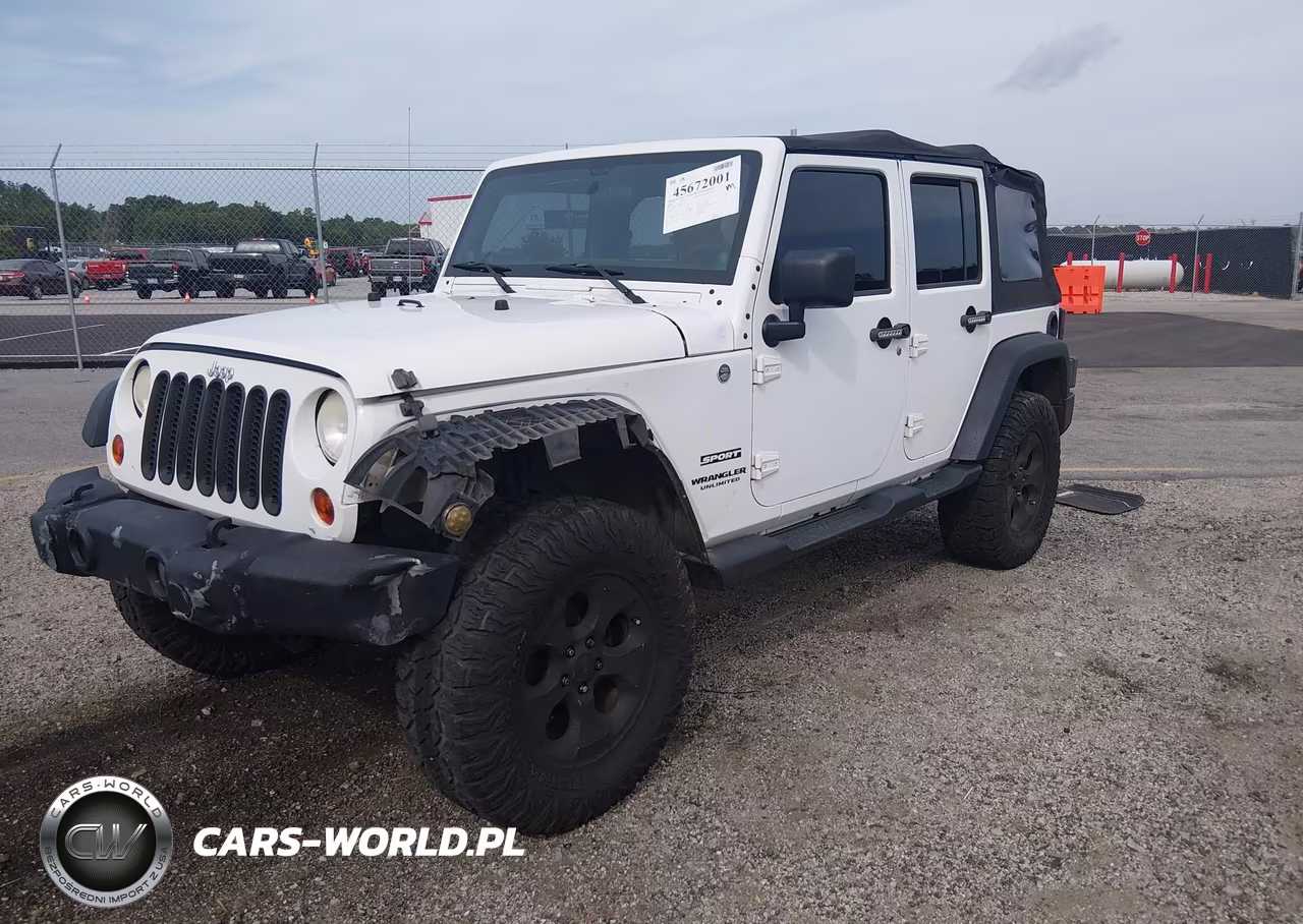 2011 Jeep Wrangler Unlimited Sport VIN:1J4BA3H19BL537644 - 2