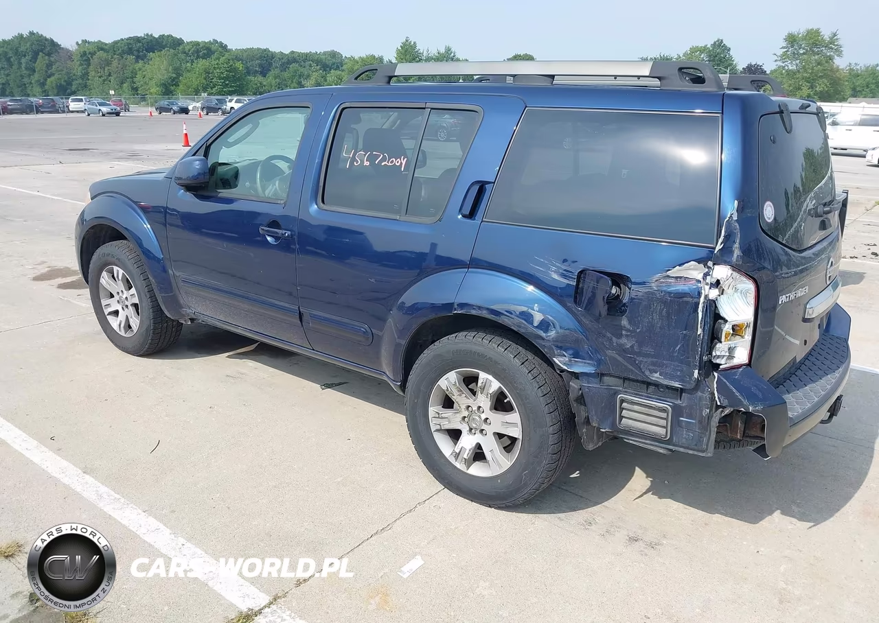 2010 Nissan Pathfinder Se VIN:5N1AR1NB5AC608201 - 3