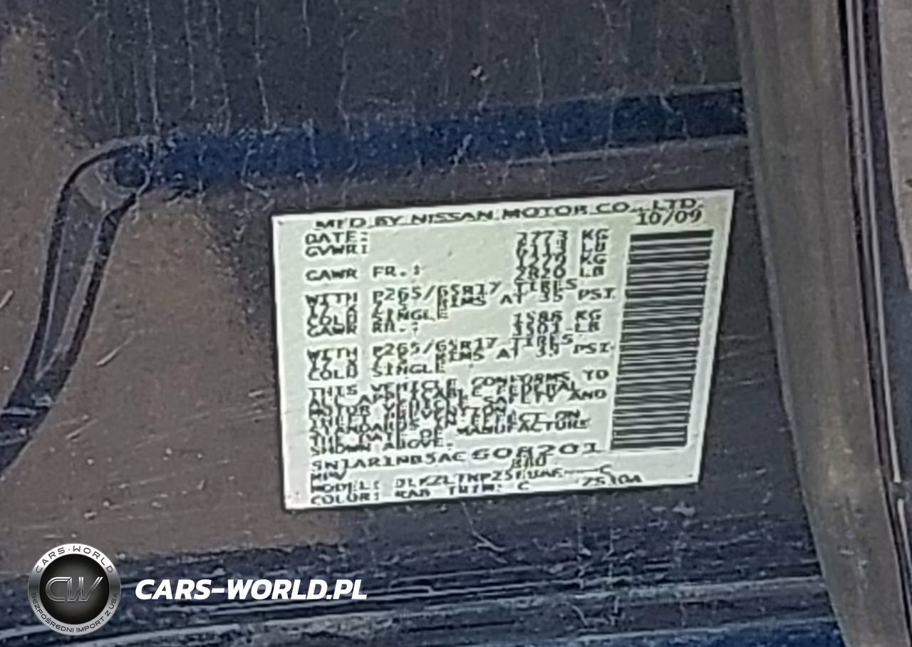 2010 Nissan Pathfinder Se VIN:5N1AR1NB5AC608201 - 9
