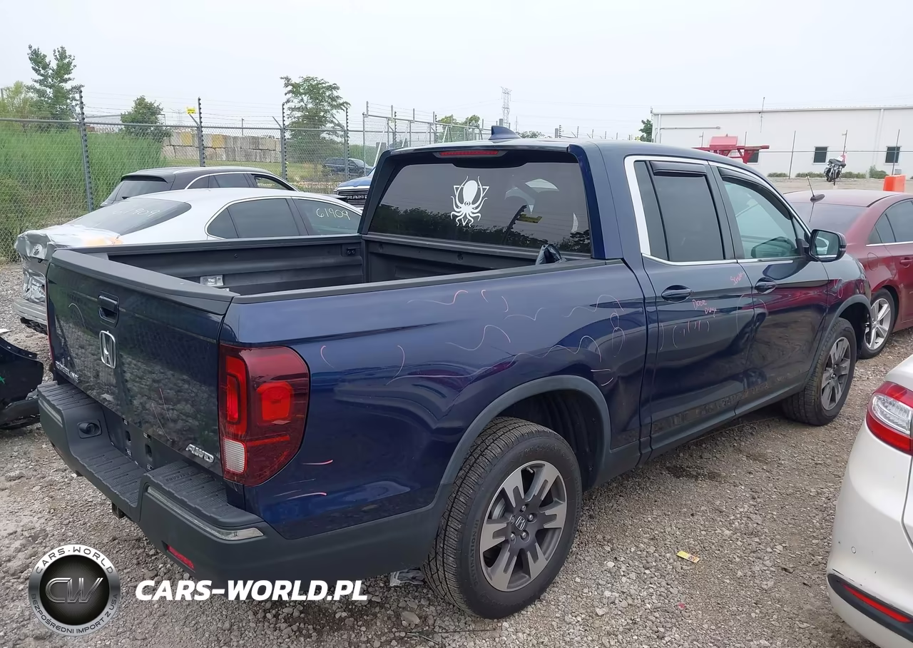 2017 Honda Ridgeline Rtl VIN:5FPYK3F52HB001981 - 14