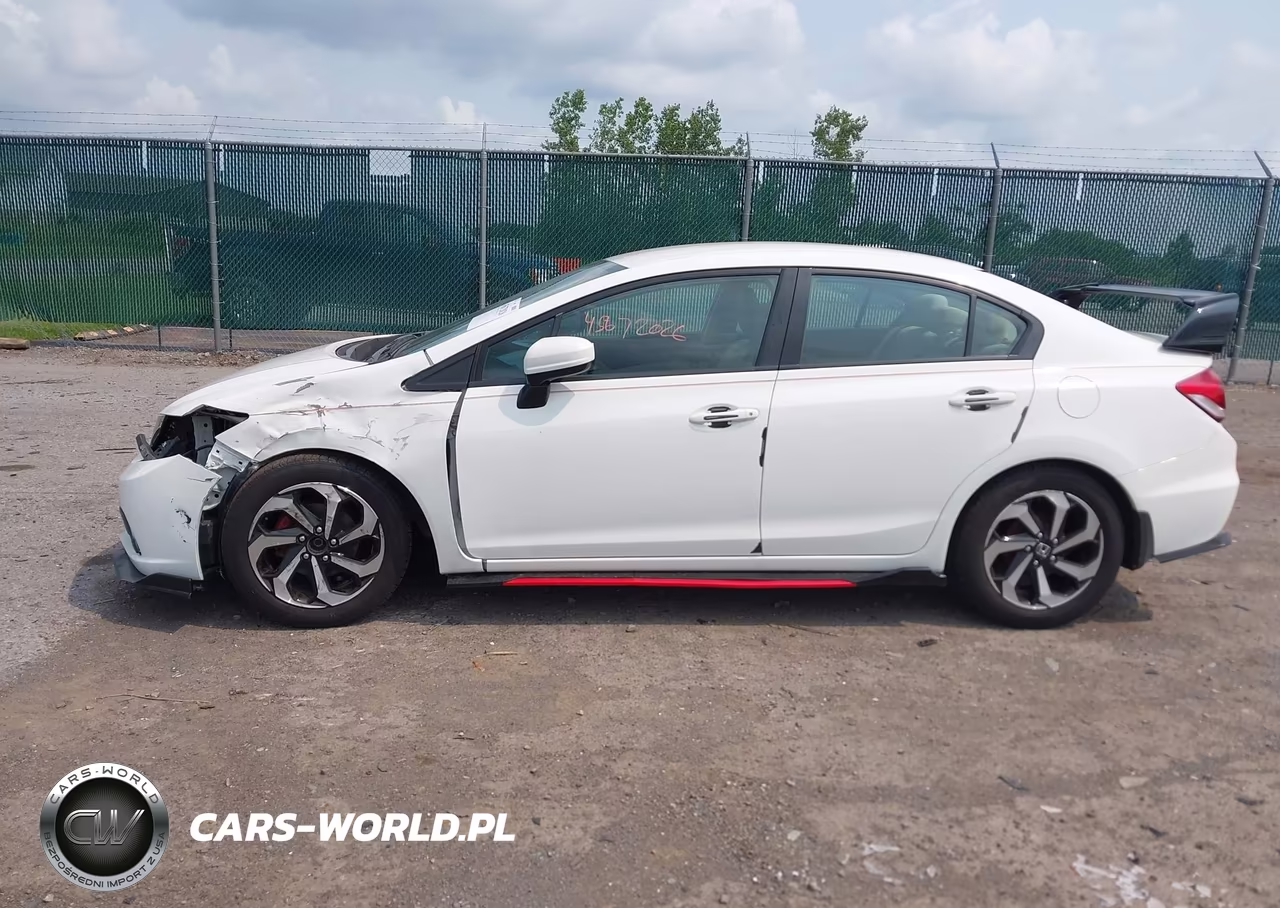 2015 Honda Civic Lx VIN:19XFB2F56FE236817 - 14