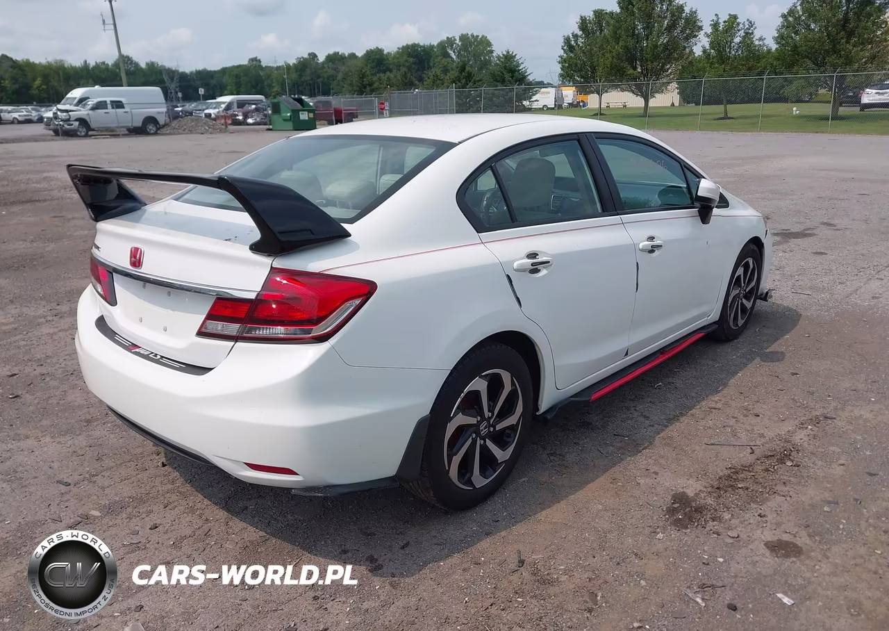 2015 Honda Civic Lx VIN:19XFB2F56FE236817 - 4