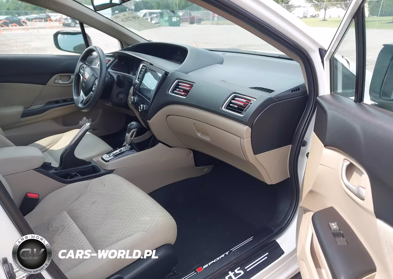 2015 Honda Civic Lx VIN:19XFB2F56FE236817 - 5