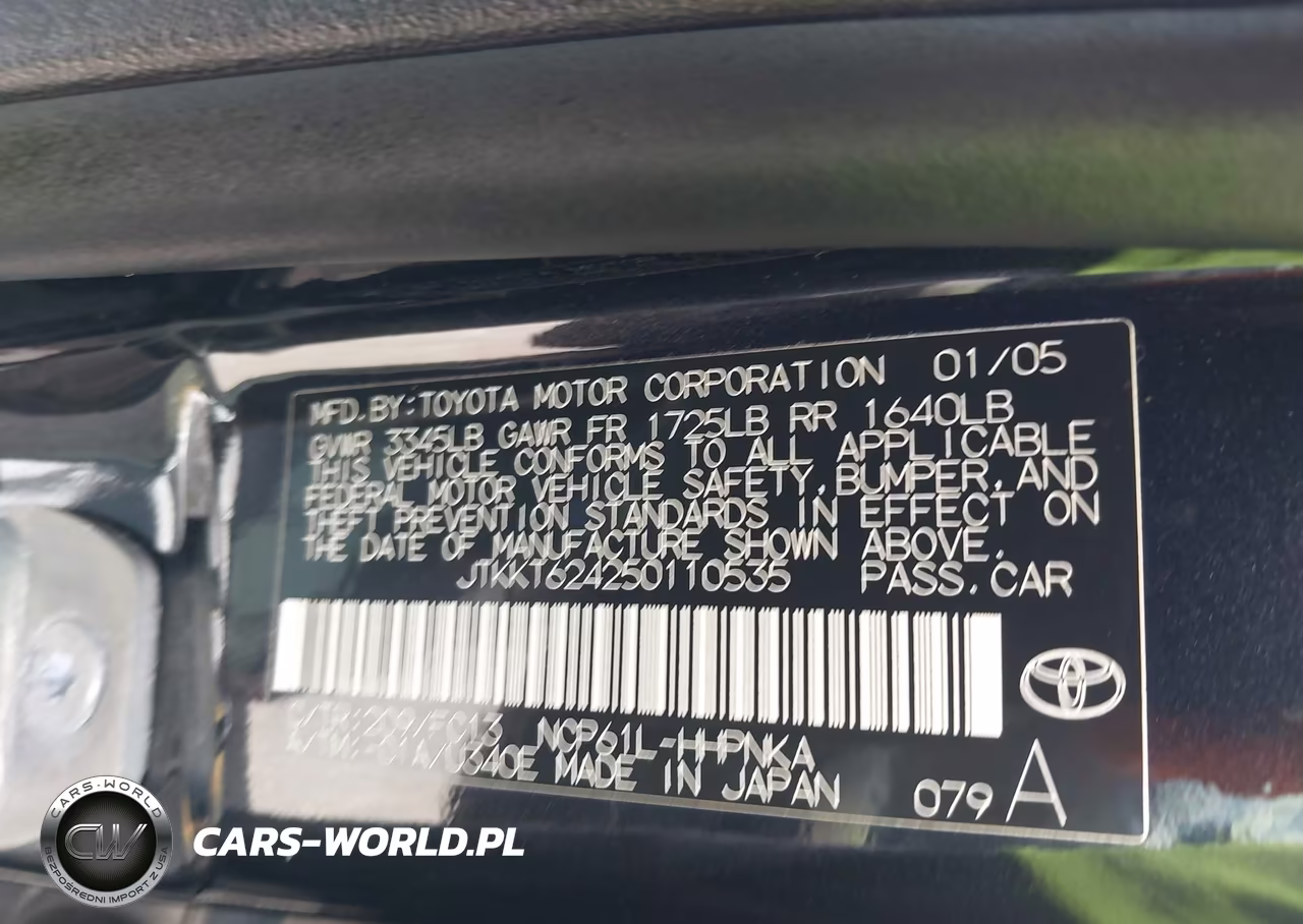 2005 Scion Xa VIN:JTKKT624250110535 - 9
