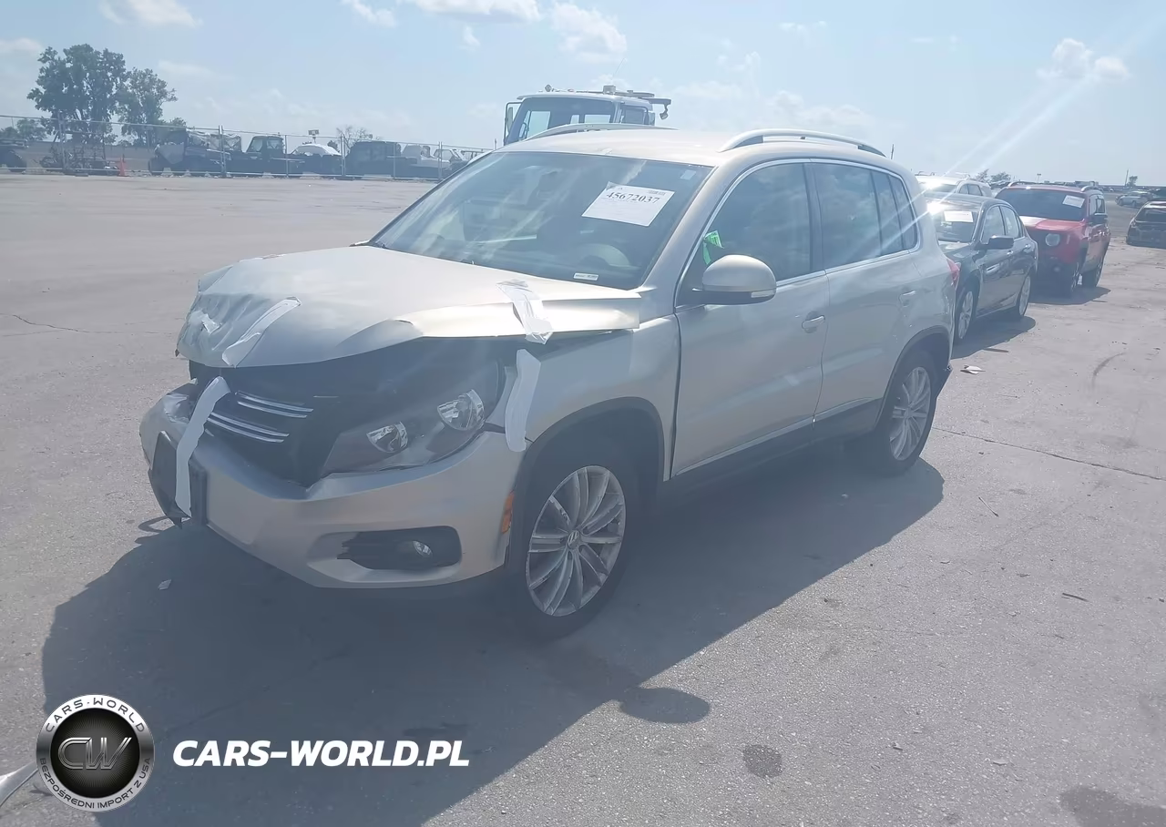 2013 Volkswagen Tiguan Se VIN:WVGBV3AX9DW566728 - 2