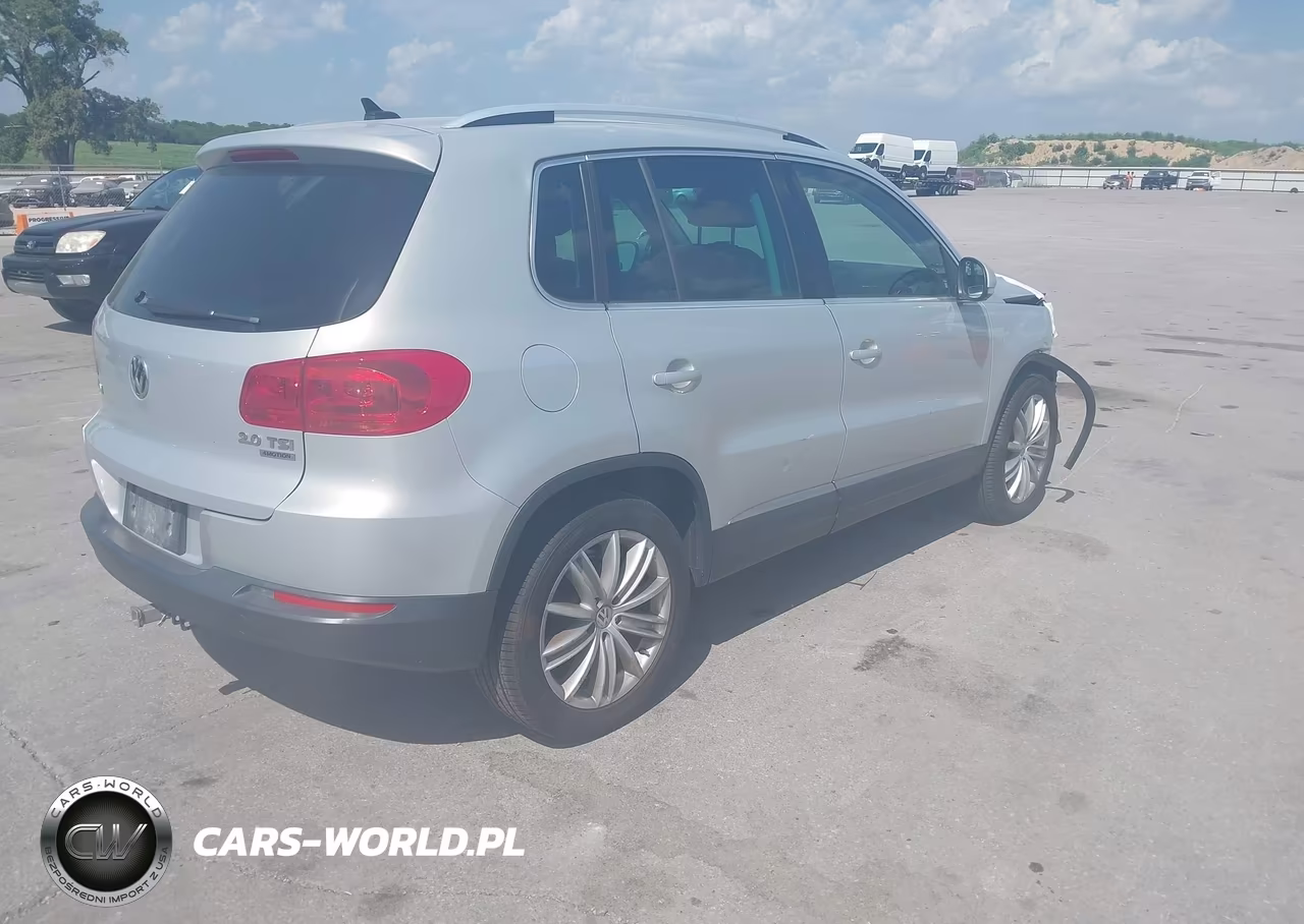 2013 Volkswagen Tiguan Se VIN:WVGBV3AX9DW566728 - 4