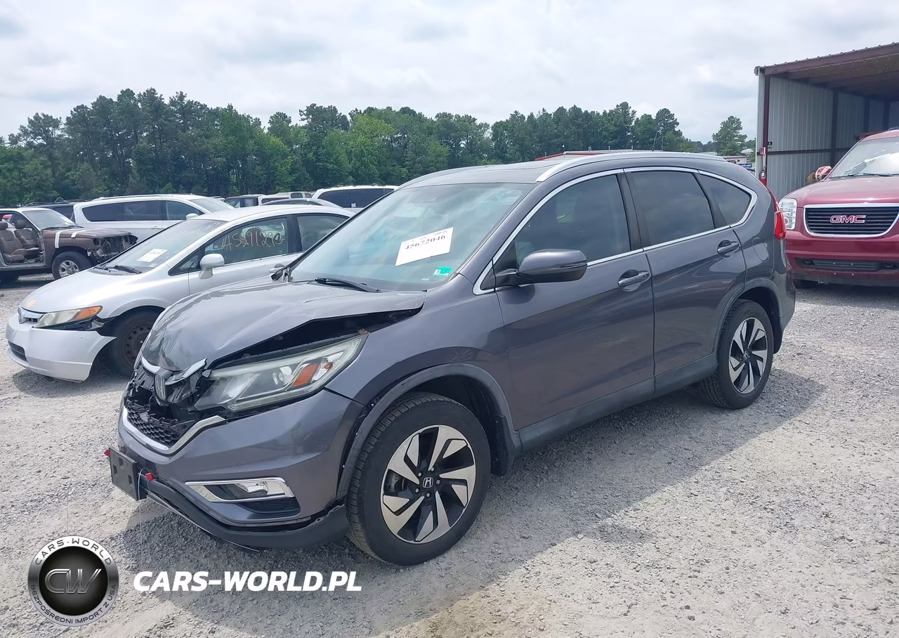2016 Honda Cr-V Touring VIN:5J6RM3H96GL013774 - 2