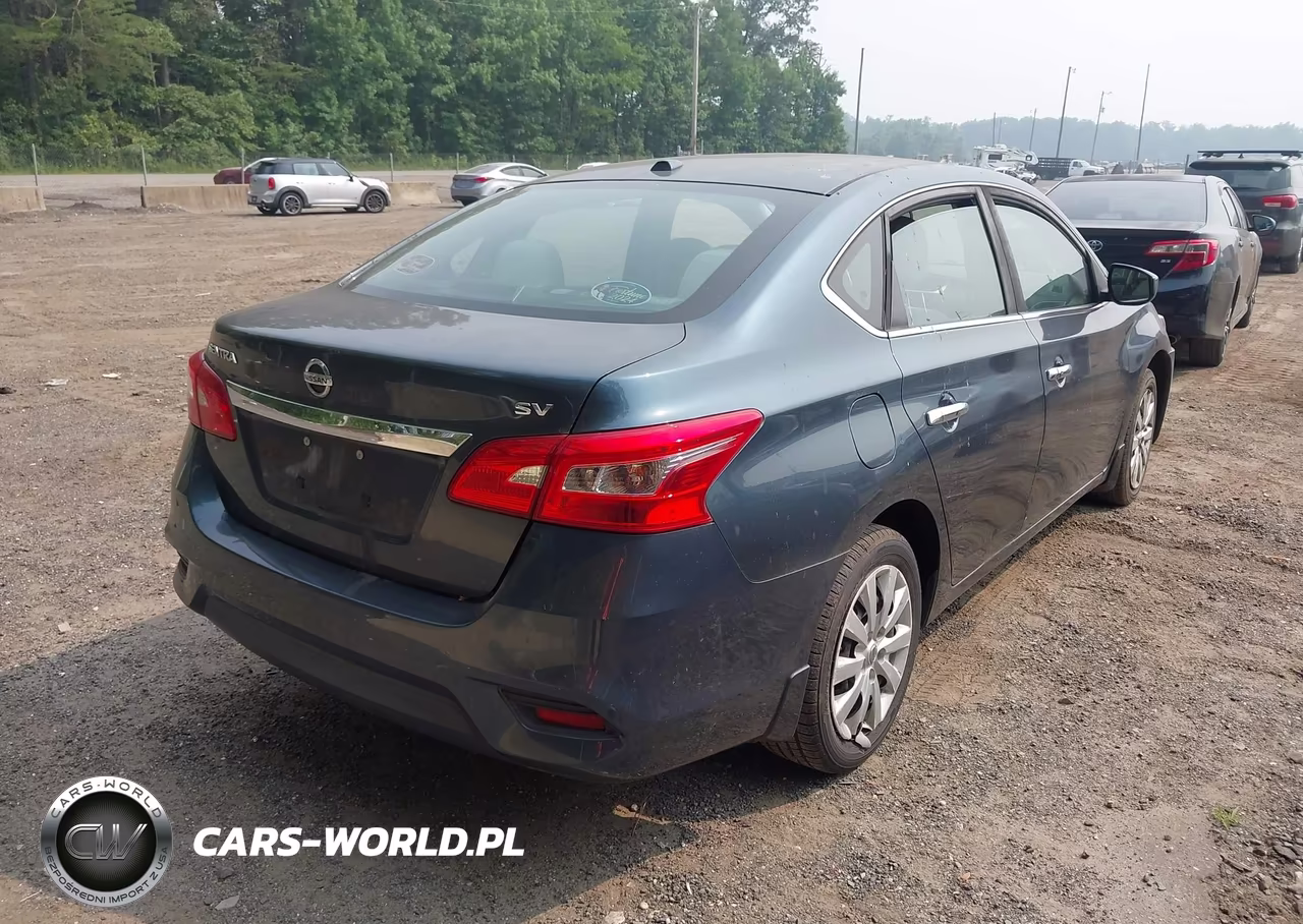 2017 Nissan Sentra Sv VIN:3N1AB7AP6HY213591 - 4