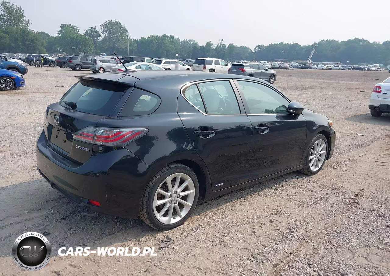 2012 Lexus Ct 200H Premium VIN:JTHKD5BH9C2070827 - 4