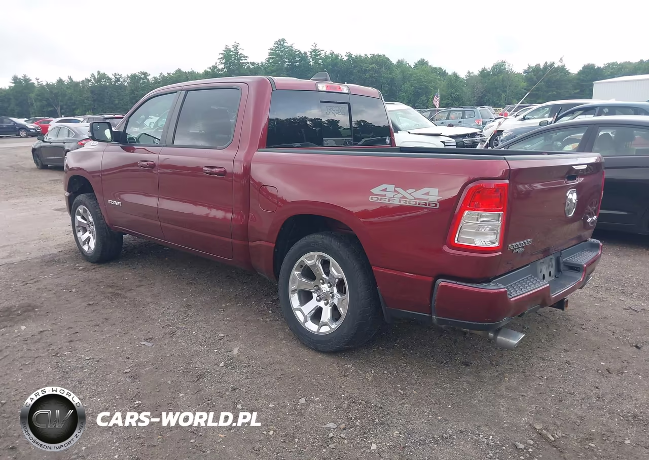 2019 Ram 1500 Big Horn-Lone Star 4X4 5'7 Box VIN:1C6SRFFT1KN597787 - 3