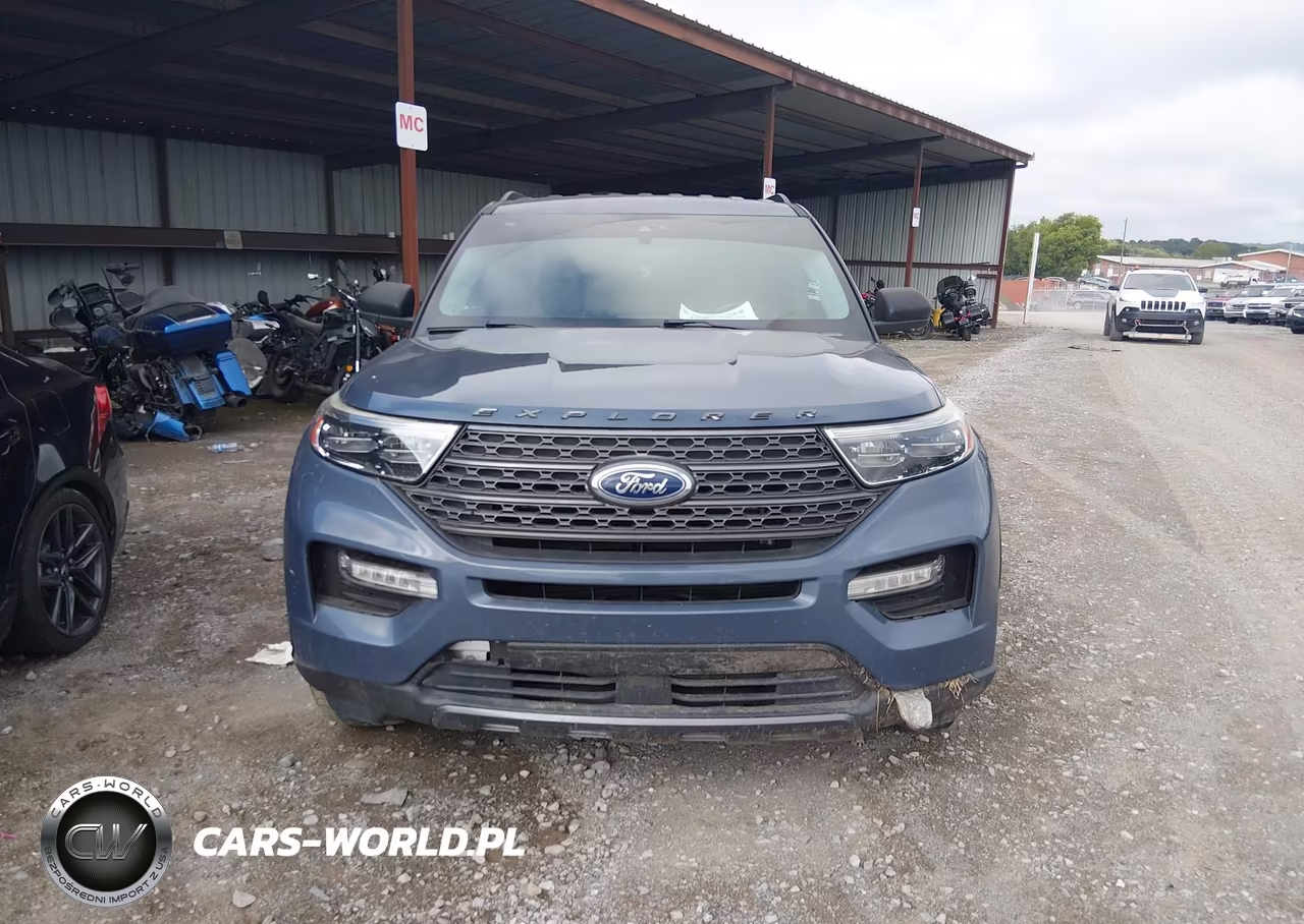 2021 Ford Explorer Xlt VIN:1FMSK7DH6MGB67726 - 12