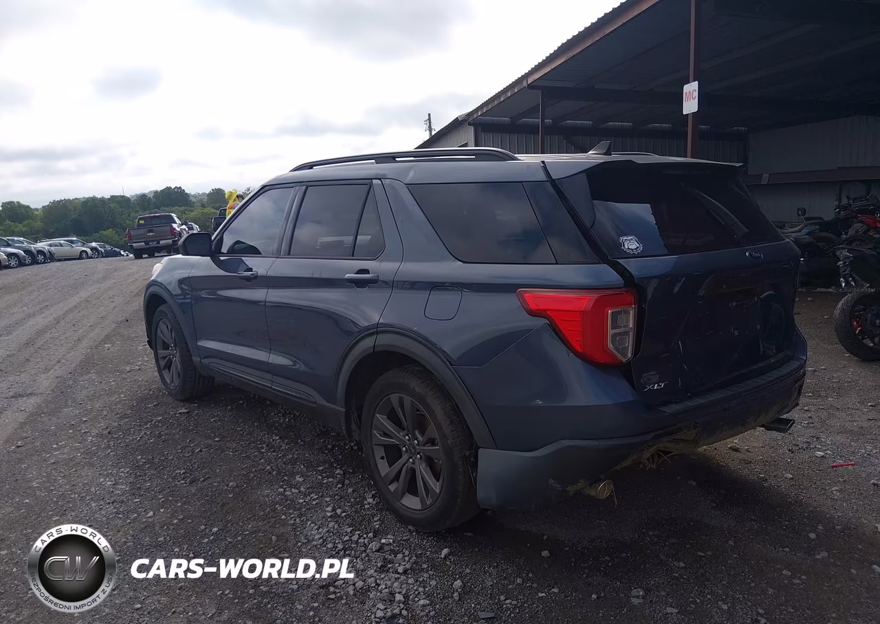 2021 Ford Explorer Xlt VIN:1FMSK7DH6MGB67726 - 3