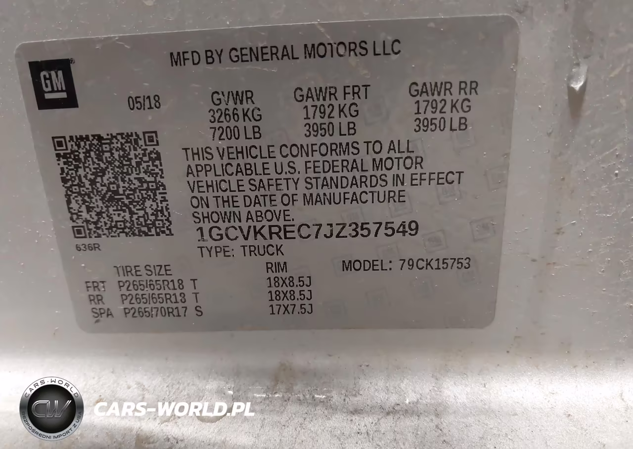2018 Chevrolet Silverado 1500 Lt VIN:1GCVKREC7JZ357549 - 9