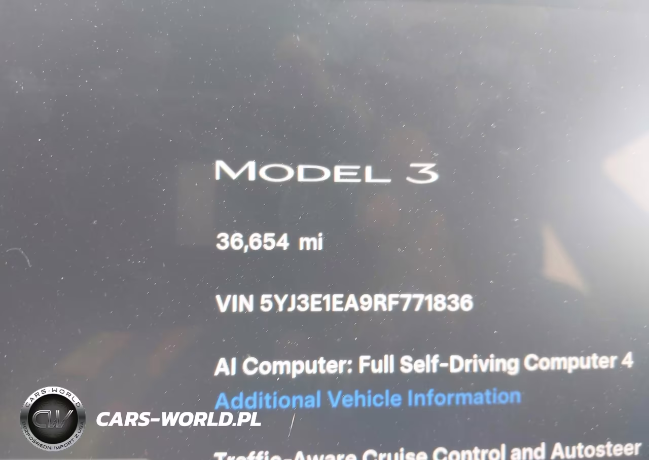 2024 Tesla Model 3 Long Range Dual Motor All-Wheel Drive-Rear-Wheel Drive VIN:5YJ3E1EA9RF771836 - 7