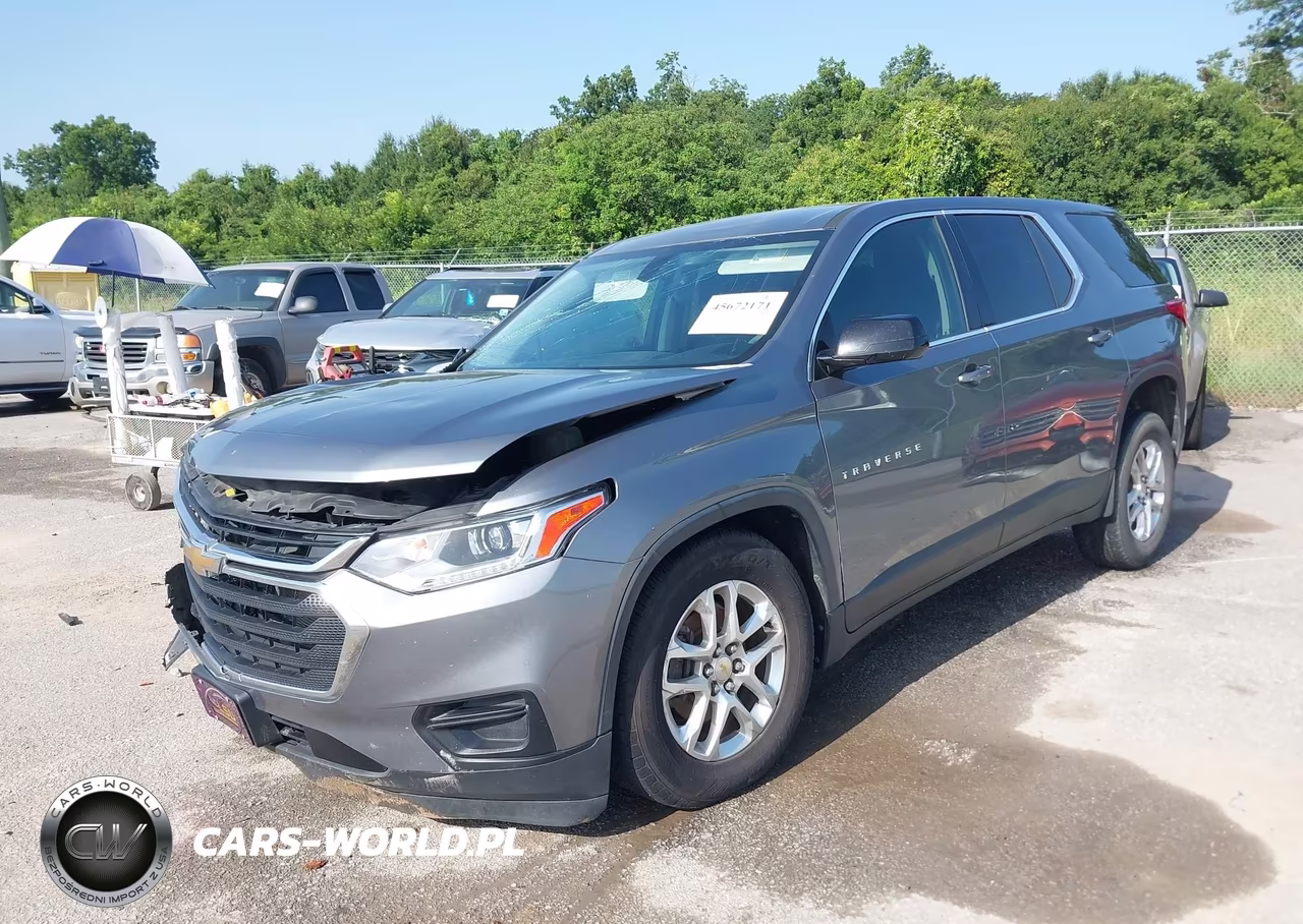 2020 Chevrolet Traverse Fwd Ls VIN:1GNERFKW8LJ115354 - 2