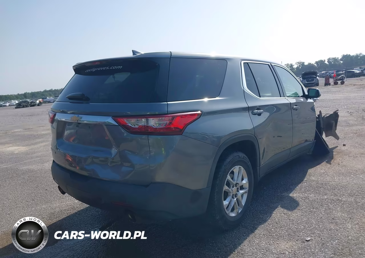 2020 Chevrolet Traverse Fwd Ls VIN:1GNERFKW8LJ115354 - 4