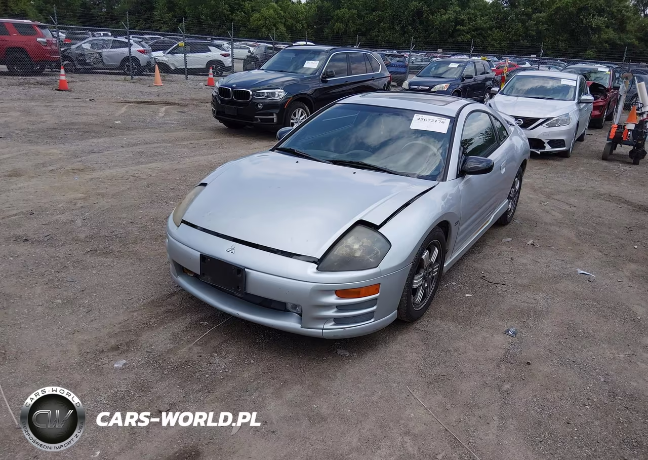 2002 Mitsubishi Eclipse Gt-Gt W-Premium Pkg VIN:4A3AC84H72E021585 - 2