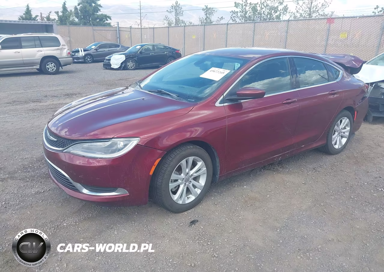 2015 Chrysler 200 Limited VIN:1C3CCCAB7FN754681 - 2