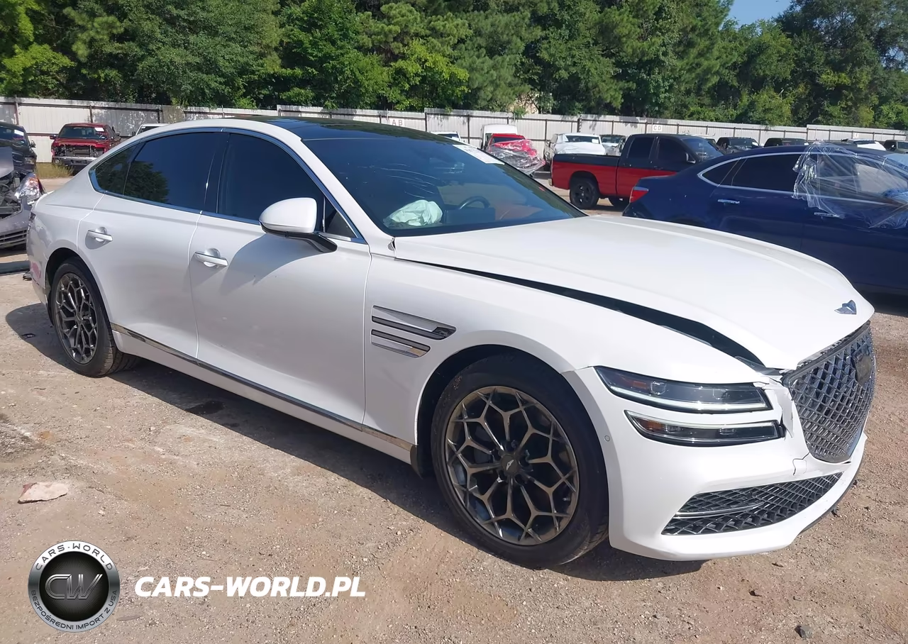 2022 Genesis G80 2.5T Rwd VIN:KMTGB4SC7NU093818 - 1