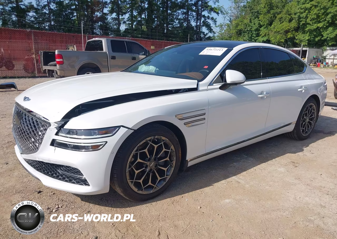 2022 Genesis G80 2.5T Rwd VIN:KMTGB4SC7NU093818 - 2