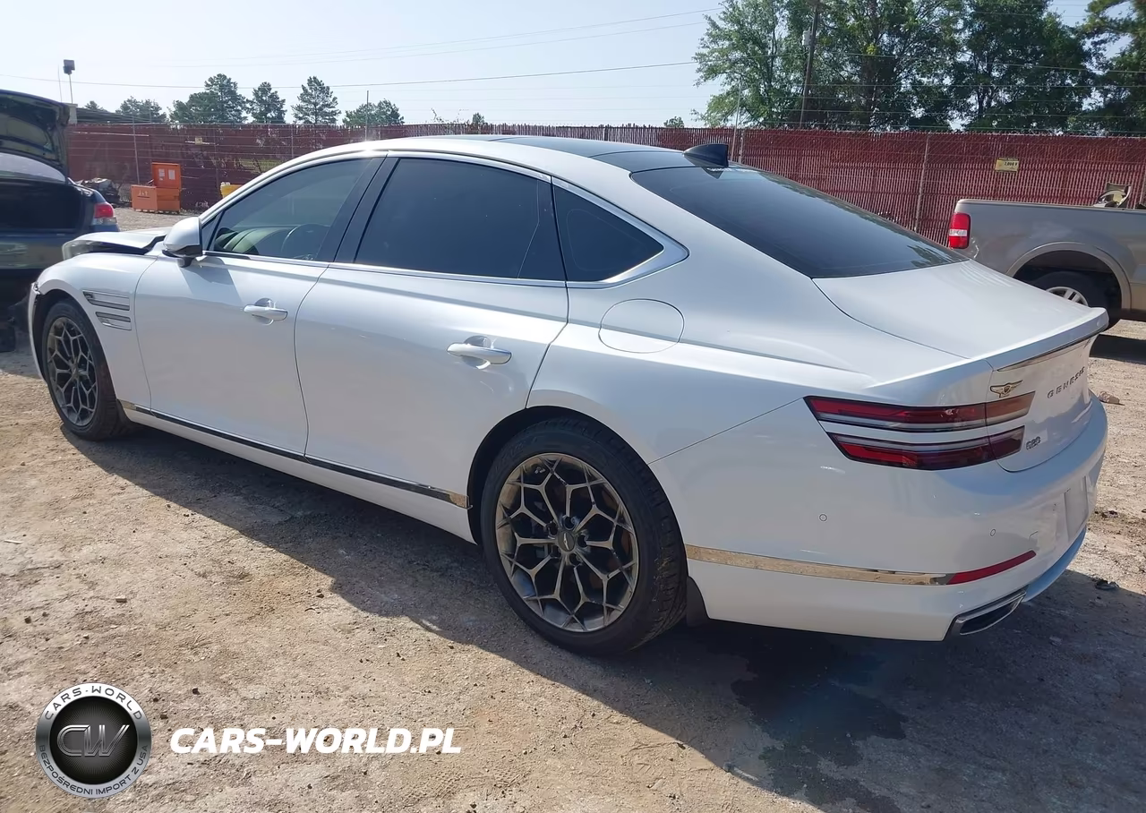2022 Genesis G80 2.5T Rwd VIN:KMTGB4SC7NU093818 - 3