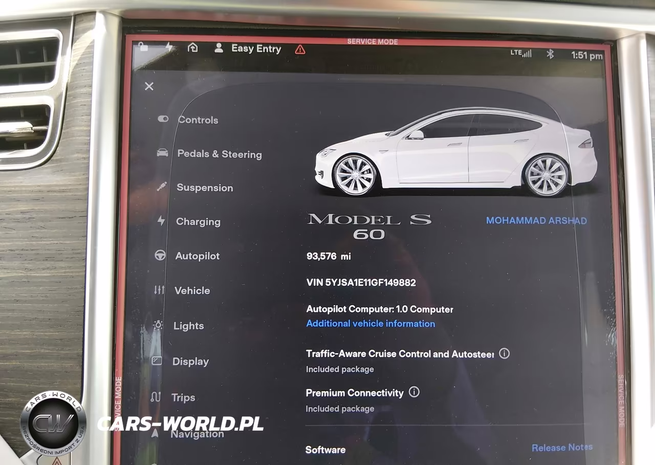 2016 Tesla Model S 60-70-75-85 VIN:5YJSA1E11GF149882 - 7