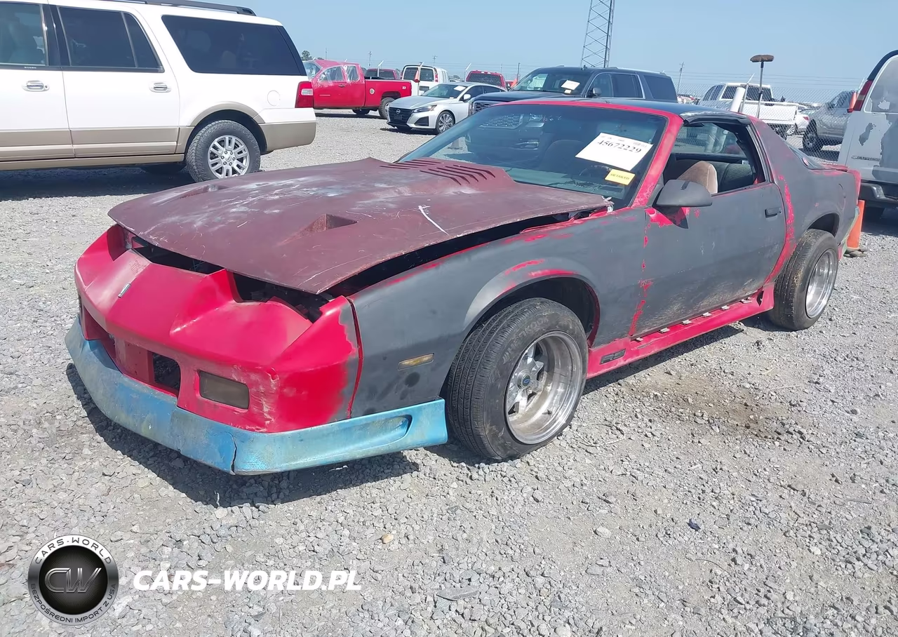 1991 Chevrolet Camaro Rs VIN:1G1FP23EXML103626 - 2