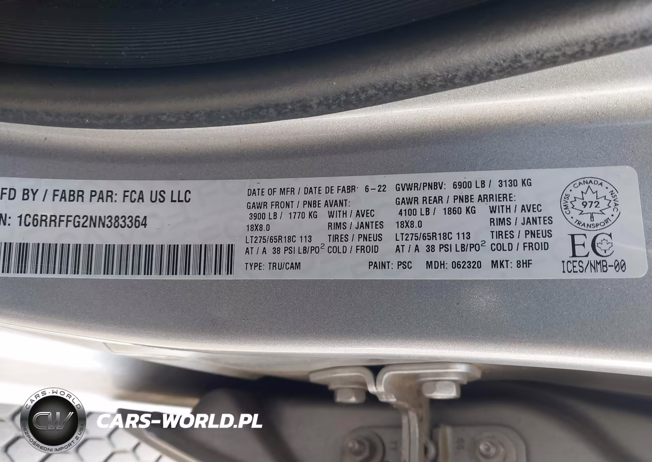 2022 Ram 1500 Big Horn-Lone Star VIN:1C6RRFFG2NN383364 - 9