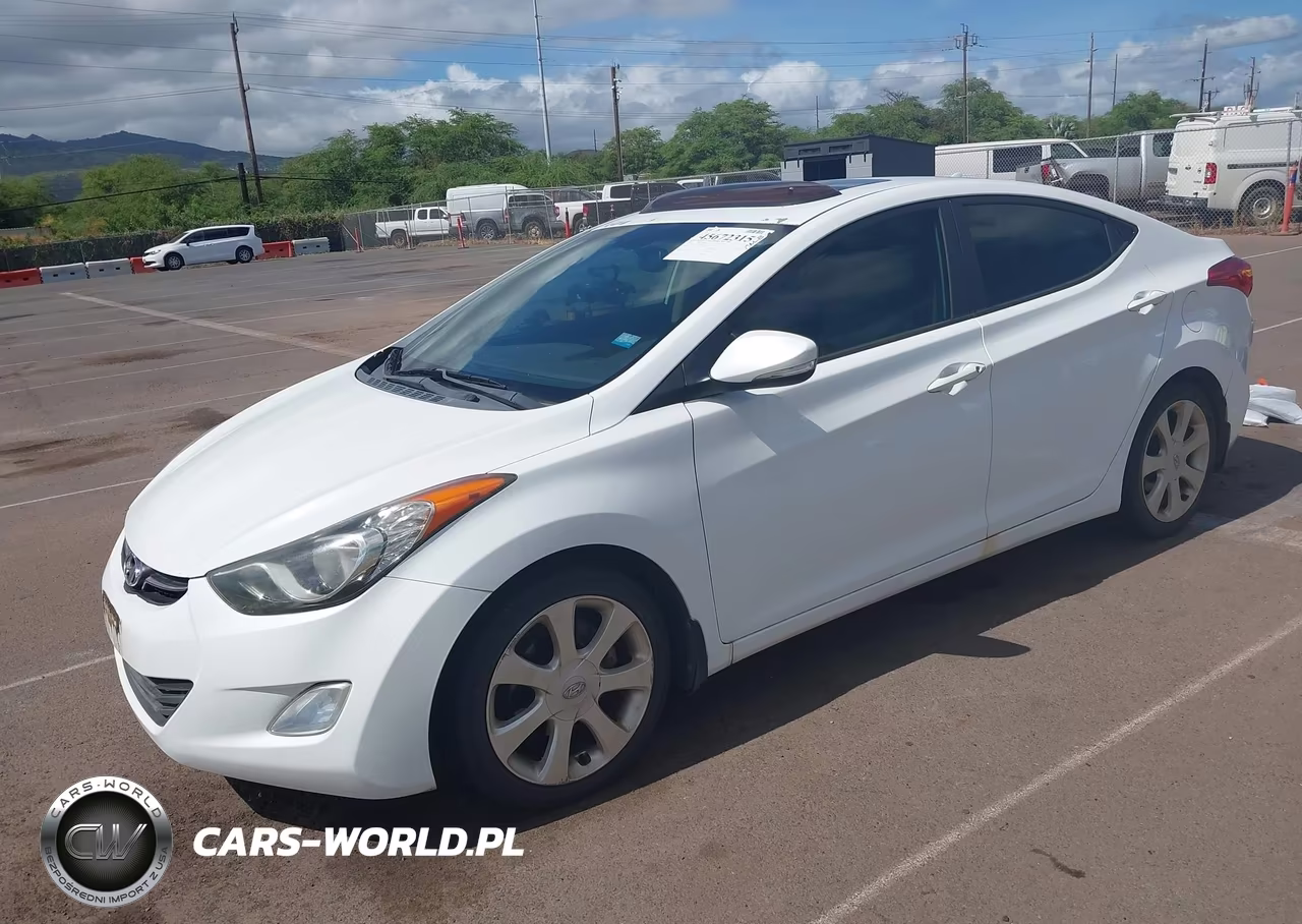 2012 Hyundai Elantra Limited VIN:5NPDH4AE9CH145752 - 2