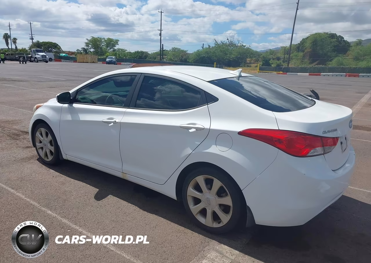 2012 Hyundai Elantra Limited VIN:5NPDH4AE9CH145752 - 3