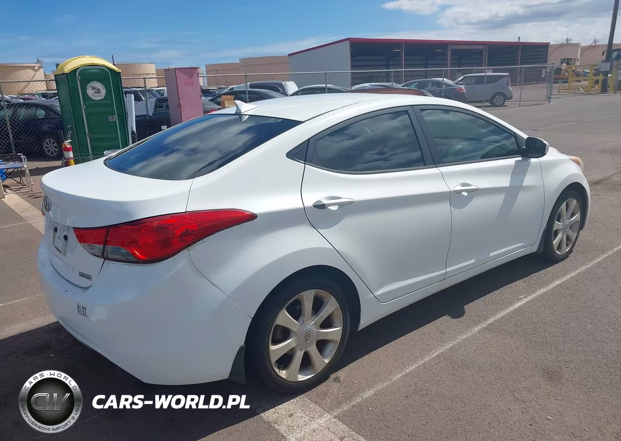 2012 Hyundai Elantra Limited VIN:5NPDH4AE9CH145752 - 4