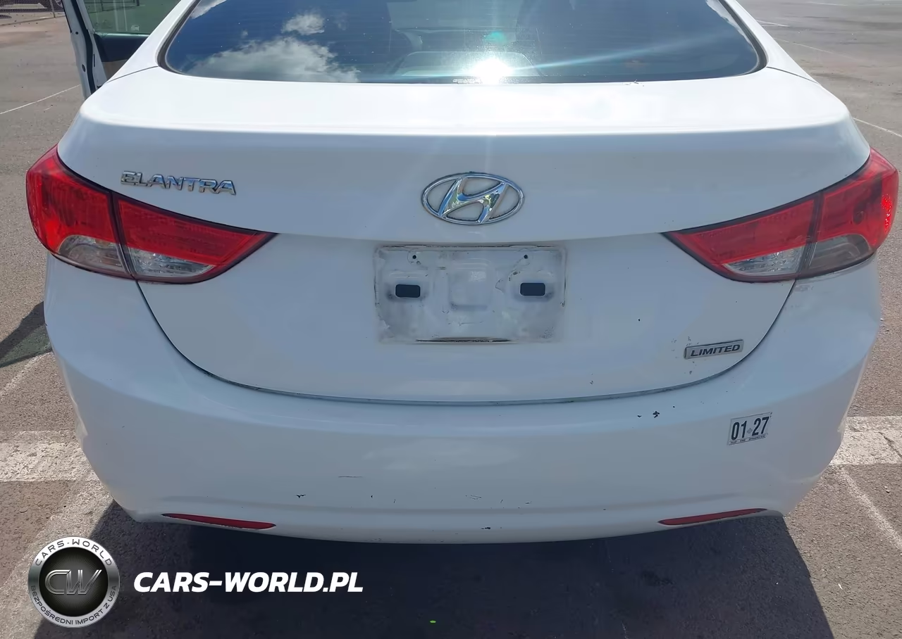 2012 Hyundai Elantra Limited VIN:5NPDH4AE9CH145752 - 6