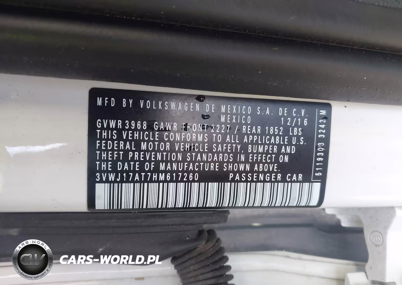 2017 Volkswagen Beetle 1.8T Se-1.8T Sel VIN:3VWJ17AT7HM617260 - 9