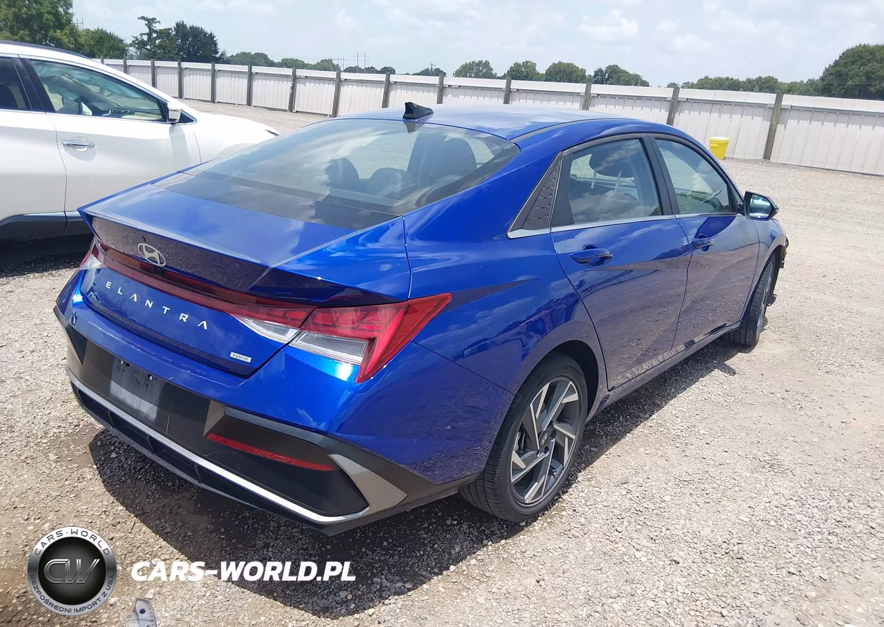 2025 Hyundai Elantra Hybrid Limited VIN:KMHLN4DJ1SU169654 - 4