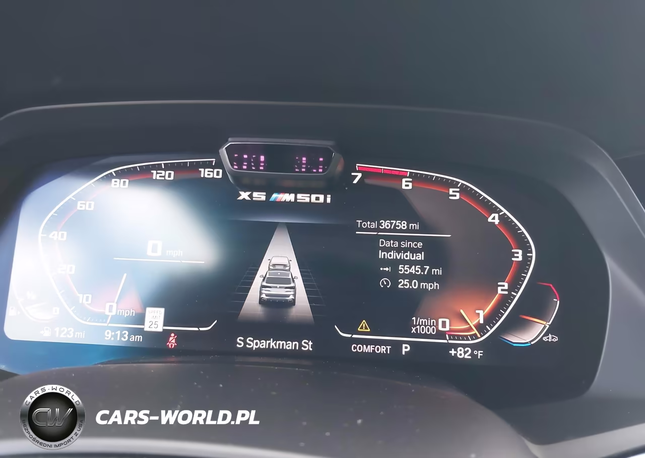 2020 BMW X5 M50I VIN:5UXJU4C00L9C37620 - 7