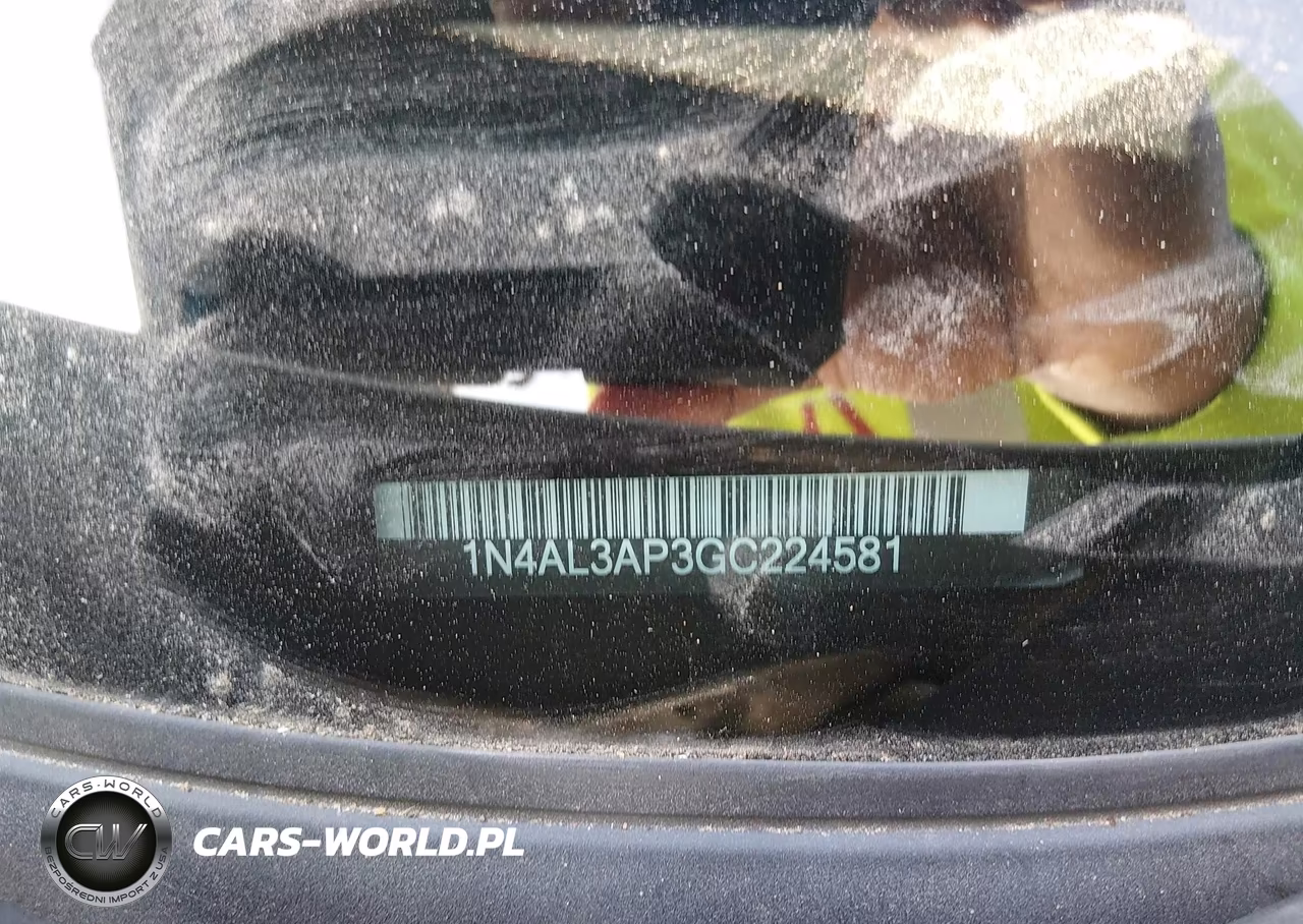2016 Nissan Altima 2.5 Sl VIN:1N4AL3AP3GC224581 - 9